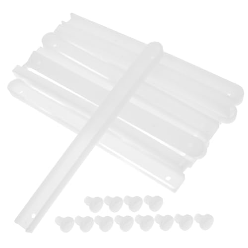 SEWACC 6 Sätze Kunststoff Schubladenführungen mit Hoher Tragkraft Geräuschlos Verschleißfest und Abnehmbar Ausziehbar Stabile Möbel Schubladenschienen für Haushaltsmöbel SEWACC 6 Sätze Kunststoff Schubladenführungen mit Hoher Tragkraft Geräuschlos Verschleißfest und Abnehmbar Ausziehbar Stabile Möbel Schubladenschienen für Haushaltsmöbel von SEWACC