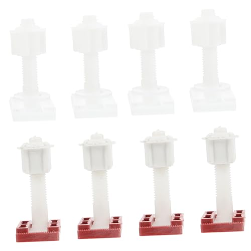 SEWACC 6 Sätze Wc sitz Schrauben und Befestigungsschrauben aus Kunststoff Rostfrei Stabiler Halt für Toilettensitze Einfache Montage Ersatzteile für Bad Hotel und Zufällige Farbe SEWACC 6 Sätze Wc sitz Schrauben und Befestigungsschrauben aus Kunststoff Rostfrei Stabiler Halt für Toilettensitze Einfache Montage Ersatzteile für Bad Hotel und Zufällige Farbe von SEWACC