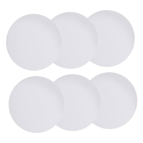 SEWACC 6 Stück Blendfreier Diffusor Lampenschirme für Deckenleuchten Kompatibel mit Kronleuchtern und Downlights Einfacher Austausch Durchmesser Kunststoffmaterial für Warmes Licht von SEWACC