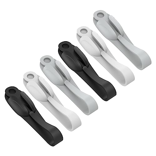 SEWACC 6 Stück Kabel Organizer Teiliges Selbstklebende Kabelhalter für Küche Büro Bad Praktische Kordelhalter für Tv Fön Luftfritteuse Kaffeemaschine Reiskocher von SEWACC