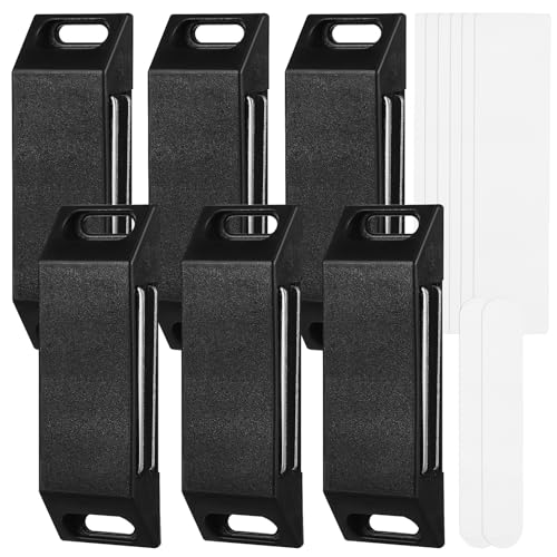 SEWACC 6 Stück Magnetische Türschnäpper mit Starkem Kleber Selbstklebende Schranktürmagnete für Küchen und Kleiderschränke kein Bohren Erforderlich für Beschädigte Türen SEWACC 6 Stück Magnetische Türschnäpper mit Starkem Kleber Selbstklebende Schranktürmagnete für Küchen und Kleiderschränke kein Bohren Erforderlich für Beschädigte Türen von SEWACC