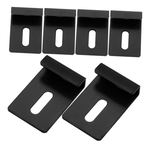 SEWACC 6 Stück Teiliges Edelstahl Spiegelhalter Glas clips für Wandmontage Robuste Glasscheiben Halterungen Installieren Vielseitig für Badezimmer und Möbel Langlebig und Dekorativ SEWACC 6 Stück Teiliges Edelstahl Spiegelhalter Glas clips für Wandmontage Robuste Glasscheiben Halterungen Installieren Vielseitig für Badezimmer und Möbel Langlebig und Dekorativ von SEWACC