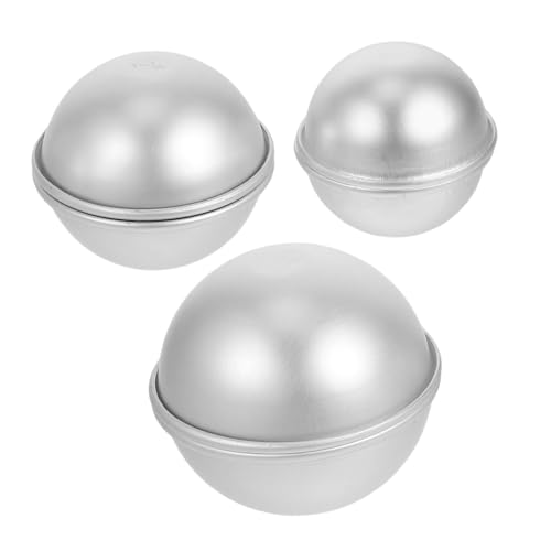 SEWACC 6 Stück Teiliges Handgemachte Seifenformen Salzballform Badekugel Silikonform für Kreative DIY Badebomben Herstellung Stabile Vielseitige Badekugelformen für Haus und Studio SEWACC 6 Stück Teiliges Handgemachte Seifenformen Salzballform Badekugel Silikonform für Kreative DIY Badebomben Herstellung Stabile Vielseitige Badekugelformen für Haus und Studio von SEWACC