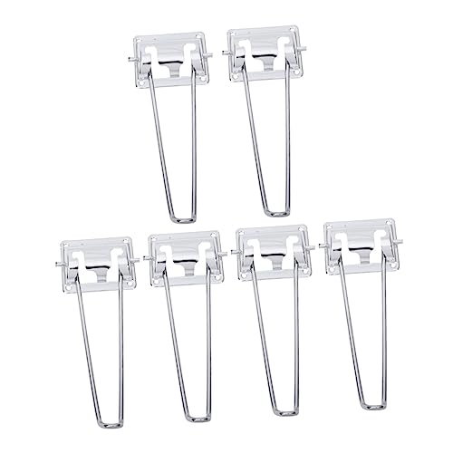 SEWACC 6 Stück Teiliges Klappbare Tischbeine Robuste Haarnadelbeine für Möbel Verstellbare Beine für Schreibtische und Tische Design Tischzubehör für DIY Projekte von SEWACC