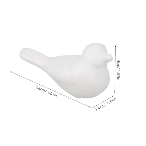 SEWACC 6 Stück Teiliges Schaumstoff Vogel zum Bemalen Leichte DIY Vogel Figuren aus Hochwertigem Schaum Vielseitig für Basteln Dekoration und Party Kleine Vogelformen SEWACC 6 Stück Teiliges Schaumstoff Vogel zum Bemalen Leichte DIY Vogel Figuren aus Hochwertigem Schaum Vielseitig für Basteln Dekoration und Party Kleine Vogelformen von SEWACC