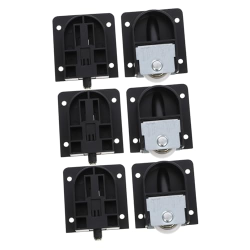 SEWACC 6 Stück Teiliges Schiebetür rollenset für Kleiderschrank mit Robusten Geräuscharmen Türrollen Einfache Montage Geeignet für Schränke Fenster und Möbel mit Gleitenden Türen SEWACC 6 Stück Teiliges Schiebetür rollenset für Kleiderschrank mit Robusten Geräuscharmen Türrollen Einfache Montage Geeignet für Schränke Fenster und Möbel mit Gleitenden Türen von SEWACC