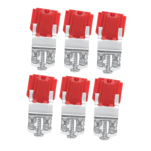 SEWACC 6 Stück Teiliges Set Edelstahl Unterbau Spülbecken Befestigungsklammern Stabile Schwere Montageklammern ohne Bohren Einfache Installation für Küchenspüle Unterstützung von SEWACC
