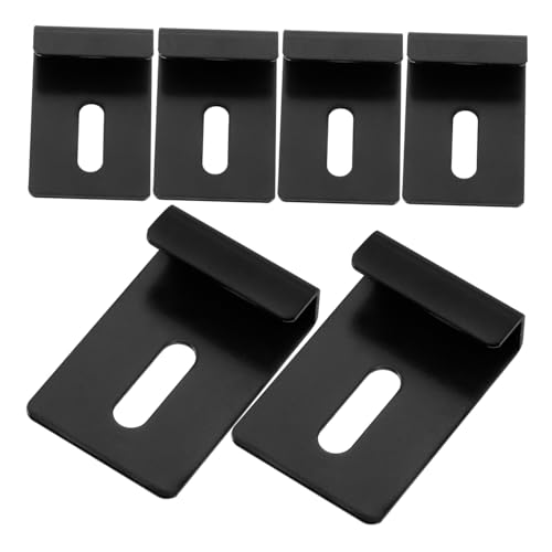 SEWACC 6 Stück Teiliges Set Spiegelhalterungen Wandmontage Clips für Gläser und Spiegel Einfache Installation Langlebig und für Zuhause SEWACC 6 Stück Teiliges Set Spiegelhalterungen Wandmontage Clips für Gläser und Spiegel Einfache Installation Langlebig und für Zuhause von SEWACC