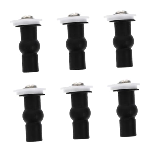 SEWACC 6 Stück Teiliges Toilettensitz Befestigungsset mit Expansionsschrauben Passend Robust und Einfach zu Montieren Zuverlässige Ersatzteile für Wc sitz Reparatur und Fixierung von SEWACC