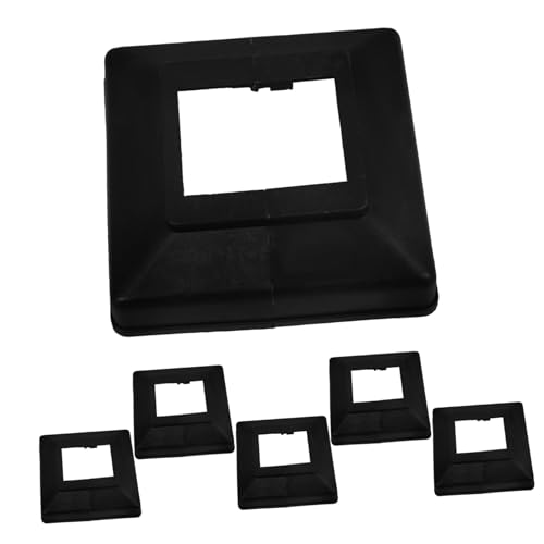 SEWACC 6 Stück Teiliges Vinyl Pfosten abdeckkappen Eckige Zaunpfosten basisverkleidung Dekorative Split post Skirts Vielseitig Kompatibel Verdeckt Befestigungen und Mängel für Sauberes SEWACC 6 Stück Teiliges Vinyl Pfosten abdeckkappen Eckige Zaunpfosten basisverkleidung Dekorative Split post Skirts Vielseitig Kompatibel Verdeckt Befestigungen und Mängel für Sauberes von SEWACC