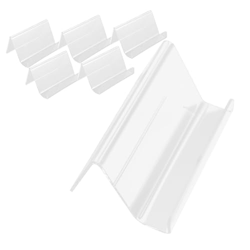 SEWACC 6 Stück Teiliges Visitenkartenhalter aus Acryl Multifunktionaler Kartenständer für Schreibtisch zur Präsentation von Unternehmens und Begrüßungskarten im Büro SEWACC 6 Stück Teiliges Visitenkartenhalter aus Acryl Multifunktionaler Kartenständer für Schreibtisch zur Präsentation von Unternehmens und Begrüßungskarten im Büro von SEWACC
