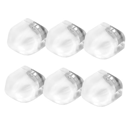 SEWACC 6 Stück Transparenter Silikon-magnet Türstopper mit Selbstklebender Bodenbefestigung Schallabsorbierend Stoßdämpfend Kratzfest Wiederverwendbar für Schlafzimmer und Büro SEWACC 6 Stück Transparenter Silikon-magnet Türstopper mit Selbstklebender Bodenbefestigung Schallabsorbierend Stoßdämpfend Kratzfest Wiederverwendbar für Schlafzimmer und Büro von SEWACC