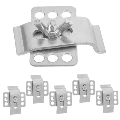 SEWACC 6 Stück Unterbau Spüle Halterungen Robuste Clips für Waschbeckenmontage Geeignet für Küchen und Badezimmerinstallationen Passform für Verschiedene Spületypen SEWACC 6 Stück Unterbau Spüle Halterungen Robuste Clips für Waschbeckenmontage Geeignet für Küchen und Badezimmerinstallationen Passform für Verschiedene Spületypen von SEWACC