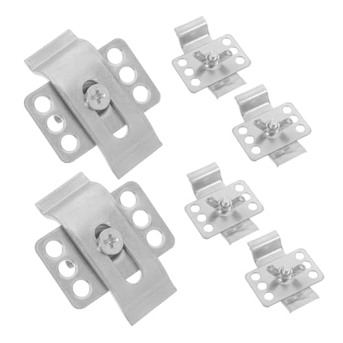 SEWACC 6 Stück Unterbau Spüle Halterungen Robuste Montageclips für Einfache Installation von Küchenspülen und Waschbecken Passend für Verschiedene Unterbau Modelle für Diy Projekte SEWACC 6 Stück Unterbau Spüle Halterungen Robuste Montageclips für Einfache Installation von Küchenspülen und Waschbecken Passend für Verschiedene Unterbau Modelle für Diy Projekte von SEWACC