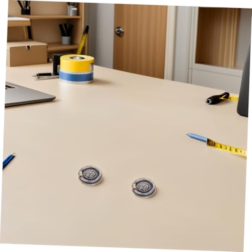 SEWACC 6 Stück Vintage Schubladenzieher aus Legierung Runde Antike Möbelgriffe mit Einem Komfortabler Griff Kratzfest Einfache Montage für Schränke Kommoden Kleiderschränke Retro Stil SEWACC 6 Stück Vintage Schubladenzieher aus Legierung Runde Antike Möbelgriffe mit Einem Komfortabler Griff Kratzfest Einfache Montage für Schränke Kommoden Kleiderschränke Retro Stil von SEWACC