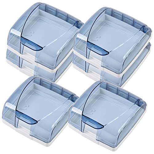 SEWACC 6 Stück Wasserdichte Steckdosenabdeckung Teiliges Selbstklebend Einsetzbar für Badezimmer und Außenbereiche Spritzwassergeschützt und Installieren SEWACC 6 Stück Wasserdichte Steckdosenabdeckung Teiliges Selbstklebend Einsetzbar für Badezimmer und Außenbereiche Spritzwassergeschützt und Installieren von SEWACC
