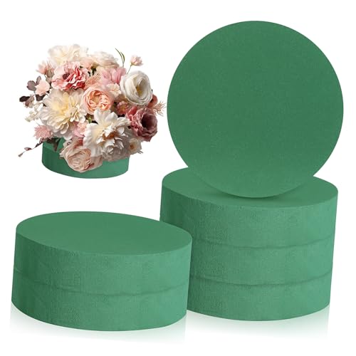 SEWACC 6 Stück und Trockenschaum für Hochzeitsdekorationen und Party Arrangements Einfaches Einsetzen von Blumen Wasserbindend und Vielseitig Einsetzbar von SEWACC