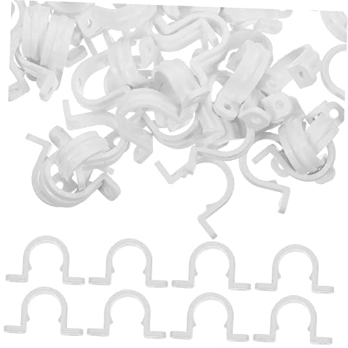 SEWACC PVC Rohrhalterungen 60 Stücke Isolierte und Flammhemmende Klemmen für Kabel Rohre und Drähte Robuste PVC Konstruktion für Entwässerung und Industrielle Anwendungen SEWACC PVC Rohrhalterungen 60 Stücke Isolierte und Flammhemmende Klemmen für Kabel Rohre und Drähte Robuste PVC Konstruktion für Entwässerung und Industrielle Anwendungen von SEWACC