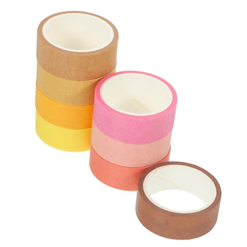 SEWACC 8 Rollen Washi Tape Breit Buntes DIY Bastelband Dekoratives Klebeband für Scrapbooking Tagebuch Geschenkverpackung Wiederverwendbar Einfach Abreißbar Vielseitig Einsetzbar SEWACC 8 Rollen Washi Tape Breit Buntes DIY Bastelband Dekoratives Klebeband für Scrapbooking Tagebuch Geschenkverpackung Wiederverwendbar Einfach Abreißbar Vielseitig Einsetzbar von SEWACC