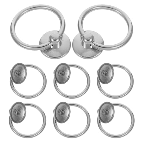 SEWACC 8 Stück Elegante Schrankknöpfe Silberne Möbelbeschläge Zinklegierung Für Küchenschränke Kommoden und Schmuckkästen SEWACC 8 Stück Elegante Schrankknöpfe Silberne Möbelbeschläge Zinklegierung Für Küchenschränke Kommoden und Schmuckkästen von SEWACC