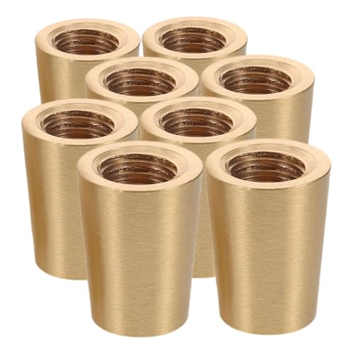 SEWACC 8 Stück Füße Messing für Möbel Teiliges rutschfeste Stützen für Tabletts und Kleine Holzuntersetzer für Tisch und Sofa Langlebig und SEWACC 8 Stück Füße Messing für Möbel Teiliges rutschfeste Stützen für Tabletts und Kleine Holzuntersetzer für Tisch und Sofa Langlebig und von SEWACC