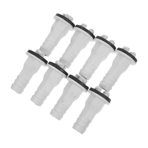 SEWACC 8 Stück Teiliges Ablaufschlauch-adapter für Klimaanlagen Gerader Anschluss Wetterbeständig Dicht mit Gummidichtung Installieren Geeignet für Mini-split Fenstergeräte SEWACC 8 Stück Teiliges Ablaufschlauch-adapter für Klimaanlagen Gerader Anschluss Wetterbeständig Dicht mit Gummidichtung Installieren Geeignet für Mini-split Fenstergeräte von SEWACC
