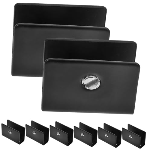 SEWACC 8 Stück Teiliges Klemme Wandhalterung für Spiegel Glasregale Robust Elegant für Badezimmer Wohnräume SEWACC 8 Stück Teiliges Klemme Wandhalterung für Spiegel Glasregale Robust Elegant für Badezimmer Wohnräume von SEWACC