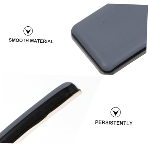 SEWACC 8 Stück Teiliges Selbstklebende Möbelgleiter aus Verschleißfestem Material rutschfeste Bodenschoner für Teppich und Hartboden Schutzpolster für Tisch und Stuhlbeine zur Einfachen von SEWACC