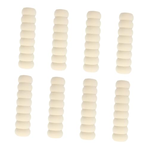 SEWACC 8 Stück Teiliges Türgriffschutz aus EVA Dicke Rutschfeste Türknaufhüllen für Babysicherheit Stoßdämpfend Wasserabweisend Beige Einfach zu Reinigen für Zuhause von SEWACC