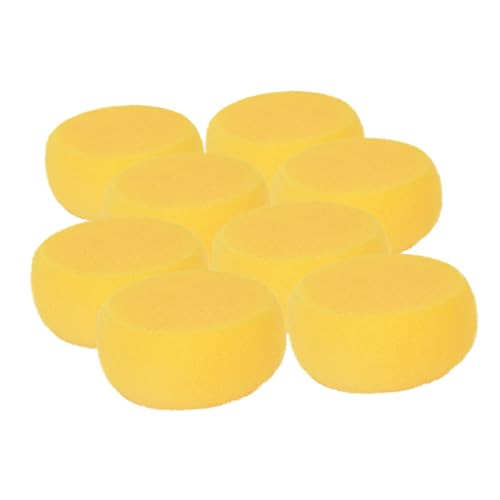 SEWACC 8stücke Runder Künstler-schwämme Für Malerei Kunsthandwerk Keramik Und Haushaltsreinigung Langlebige DIY-malschwämme Und Pinselwerkzeuge von SEWACC