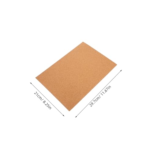SEWACC 8stücke Selbstklebende Korkplatten Für Wand Bastelarbeiten Untersetzer Schallschutz Heimwerkerprojekte Korkplatten Selbstklebend von SEWACC