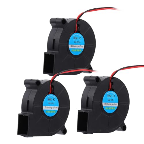 SEWACC 9stücke Dc Turboventilator Drucker Hochwertiger Kühlventilator Für Hotends Und Extruder Leiser Und Langlebiger Radiallüfter Für Effektive Kühlung Von Druckteilen von SEWACC