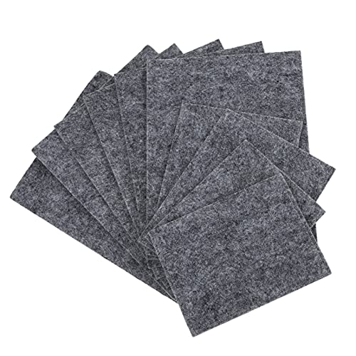 SEWACC 98 Stück Teiliges Möbel Schutzunterlagen Selbstklebende Filzgleiter für Stühle und Tische Geräuschreduzierung und Bodenschutz für Linoleum und Fliesenböden von SEWACC