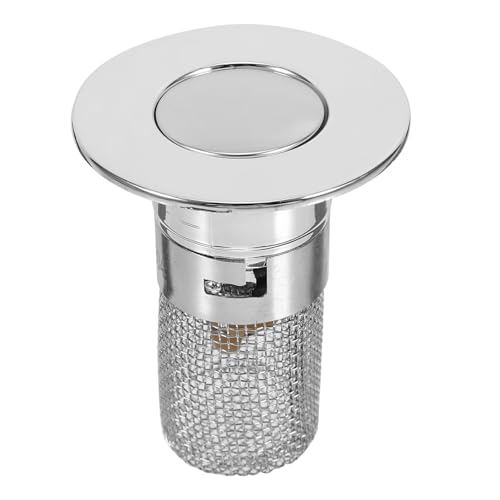 SEWACC Abs Abflussstopfen für Badezimmer Waschbecken Langlebiger Rostfreier Druckverschluss stöpsel Einfach zu Reinigen Geruchsverhindernd Einsetzbar für Bad Küchenwaschbecken Kunststoff SEWACC Abs Abflussstopfen für Badezimmer Waschbecken Langlebiger Rostfreier Druckverschluss stöpsel Einfach zu Reinigen Geruchsverhindernd Einsetzbar für Bad Küchenwaschbecken Kunststoff von SEWACC