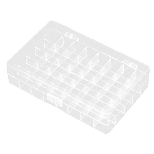 SEWACC Acryl Aufbewahrungsbox mit Fächern Transparente Organizer Box für Schmuck Bastelbedarf Büromaterial Robust Leicht zu Reinigen für Zuhause Schule und Büro von SEWACC