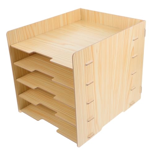 SEWACC Aktenablage Prospekthalter Ordnersortierer Organizer Schreibtisch Organizer Papierständer Buchständer Prospektständer Schreibtisch Organizer Aktenständer Holz SEWACC Aktenablage Prospekthalter Ordnersortierer Organizer Schreibtisch Organizer Papierständer Buchständer Prospektständer Schreibtisch Organizer Aktenständer Holz von SEWACC