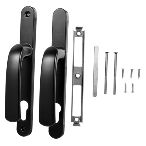 SEWACC Aluminium Türgriff Schloss Hebelgriff Türbeschlag Langlebig Robust für Innenbereich Schlafzimmer Bad Balkon Türen Hochwertige Aluminiumlegierung Einfache Montage Modernes Design von SEWACC