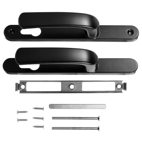 SEWACC Aluminium Türgriff Schloss Innen Türgriffschloss Verstellbar Links Rechts Aluminiumlegierung Langlebig für Zimmertür Schranktür SEWACC Aluminium Türgriff Schloss Innen Türgriffschloss Verstellbar Links Rechts Aluminiumlegierung Langlebig für Zimmertür Schranktür von SEWACC