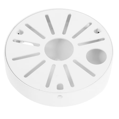 SEWACC Aluminiumlegierung Anschlussdose für Außen und Innenbereich Halbkugelförmige Montagedose Kabelversteck für Dome Überwachungskamera Wand und Deckenmontage Robuste Halterung SEWACC Aluminiumlegierung Anschlussdose für Außen und Innenbereich Halbkugelförmige Montagedose Kabelversteck für Dome Überwachungskamera Wand und Deckenmontage Robuste Halterung von SEWACC