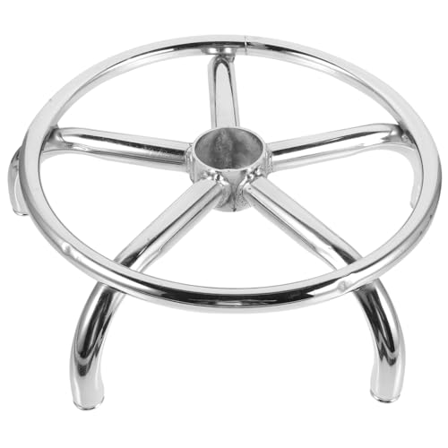 SEWACC Aluminiumlegierung Drehplatte Bürostuhl Ersatzbasis Stuhluntergestell Robust Langlebig Einfache Montage für Barhocker Gaming Stuhl Bürostuhl Zubehör SEWACC Aluminiumlegierung Drehplatte Bürostuhl Ersatzbasis Stuhluntergestell Robust Langlebig Einfache Montage für Barhocker Gaming Stuhl Bürostuhl Zubehör von SEWACC