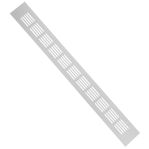 SEWACC Aluminiumlegierung Möbel Luftventil Rechteckiges Lüftungsgitter Atmungsaktives Mesh Silber für Schrank Belüftung Luftzirkulation Langlebig Stabil SEWACC Aluminiumlegierung Möbel Luftventil Rechteckiges Lüftungsgitter Atmungsaktives Mesh Silber für Schrank Belüftung Luftzirkulation Langlebig Stabil von SEWACC