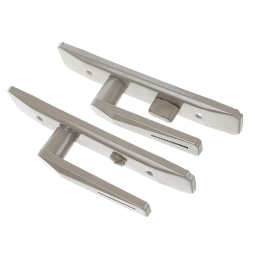 SEWACC Aluminiumlegierung Türgriff mit Schloss Privacy Türdrücker für Schlafzimmer und Badezimmer Leicht zu Bedienen Bruchfest Einfache Montage Komfortabler Griff Sichere Innentür von SEWACC