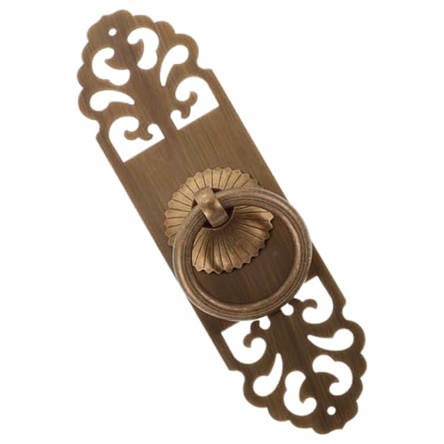 SEWACC Antiker Messing Schubladengriff Bronze Vintage Möbelgriff für Schränke Kommode und DIY Möbelbeschläge Langlebig und Korrosionsbeständig mit Abgerundeten Kanten von SEWACC