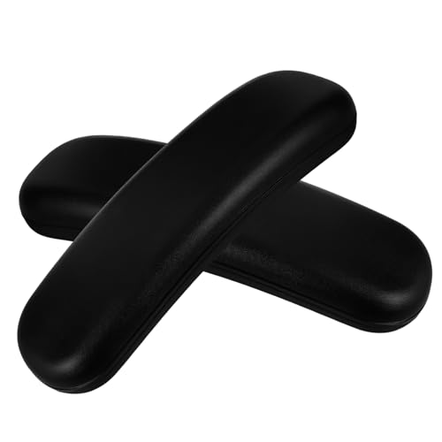 SEWACC Armlehnenpolster für Bürostühle und Gaming Stühle Weiche PU Auflage Komfortable Armstütze Teiliges Passend für Drehstühle Ergonomisch und Vielseitig Einsetzbar von SEWACC
