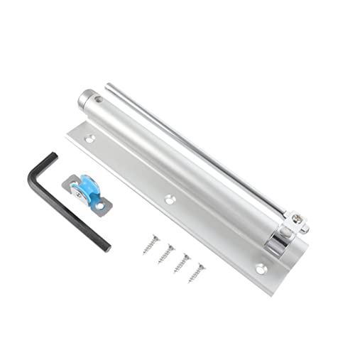 SEWACC Automatischer Türschließer aus Aluminium mit Hydraulischem Dämpfer Einstellbare Schließgeschwindigkeit Selbstschließend Geeignet für Innen Außentüren Sicherer Türschließer für von SEWACC