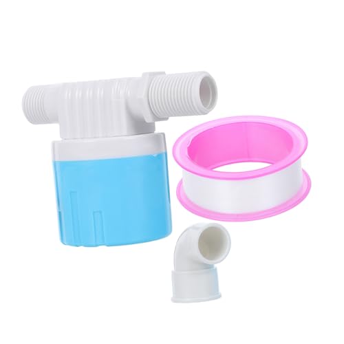 SEWACC Automatisches Schwimmerventil Kunststoff Schwimmer Kugelhahn Wasserstandsregler für Wassertanks Pools Landwirtschaftliche Tränken Aquarium Systeme Einfache Installation Langlebig von SEWACC