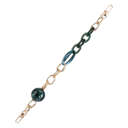 SEWACC Barock Retro Acryl Handtaschenkette Ersatzriemen Handtaschen Zubehör Abnehmbar für Clutch Taschen Grün SEWACC Barock Retro Acryl Handtaschenkette Ersatzriemen Handtaschen Zubehör Abnehmbar für Clutch Taschen Grün von SEWACC