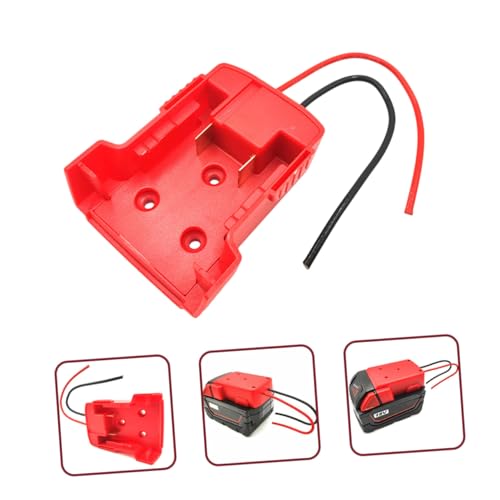 SEWACC Battery Adapter Lithium Ionen Akku Adapter Kit mit Kabel Gehäuse Kompatibel für Milwaukee Akku DIY Stromversorgung für Elektrowerkzeuge SEWACC Battery Adapter Lithium Ionen Akku Adapter Kit mit Kabel Gehäuse Kompatibel für Milwaukee Akku DIY Stromversorgung für Elektrowerkzeuge von SEWACC