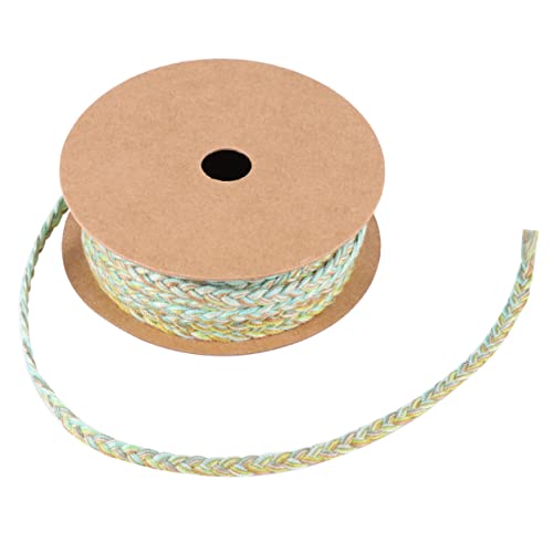 SEWACC Baumwollkordel Geflochten Dickes Mehrzweck Seil für Puppen Zopfe Taillengürtel Taschenriemen Strapazierfähig Farbverlauf Gelb Grün Atmungsaktiv Leicht Schnur Basteln DIY Zubehör SEWACC Baumwollkordel Geflochten Dickes Mehrzweck Seil für Puppen Zopfe Taillengürtel Taschenriemen Strapazierfähig Farbverlauf Gelb Grün Atmungsaktiv Leicht Schnur Basteln DIY Zubehör von SEWACC