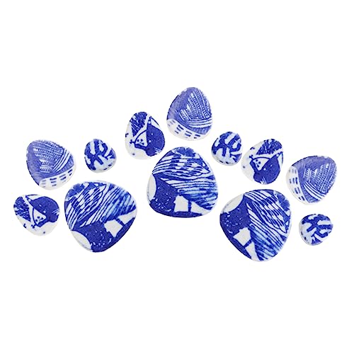 SEWACC Blau Weiße Porzellan Mosaikfliesen DIY Patch Keramikstücke Glatt Poliert für Kunsthandwerk Wanddekoration SEWACC Blau Weiße Porzellan Mosaikfliesen DIY Patch Keramikstücke Glatt Poliert für Kunsthandwerk Wanddekoration von SEWACC